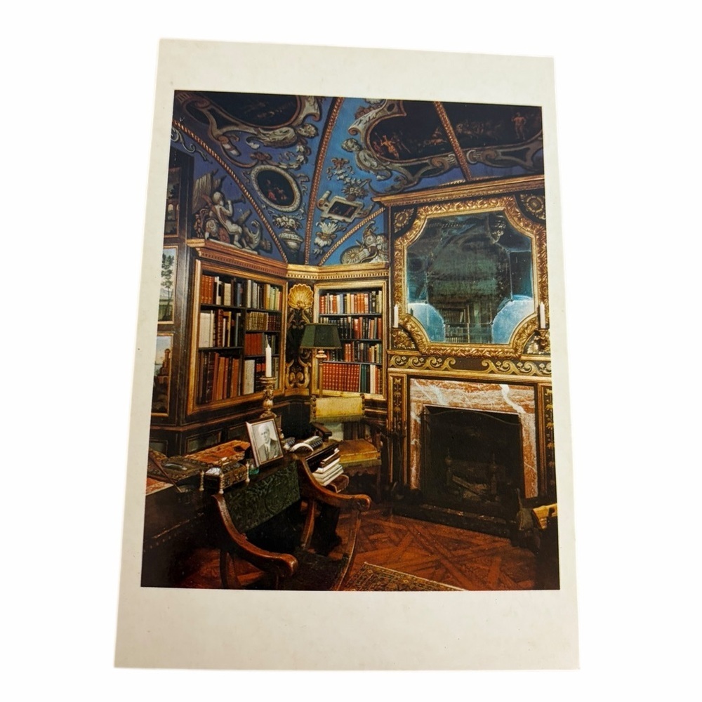 Vintage Library Art Print